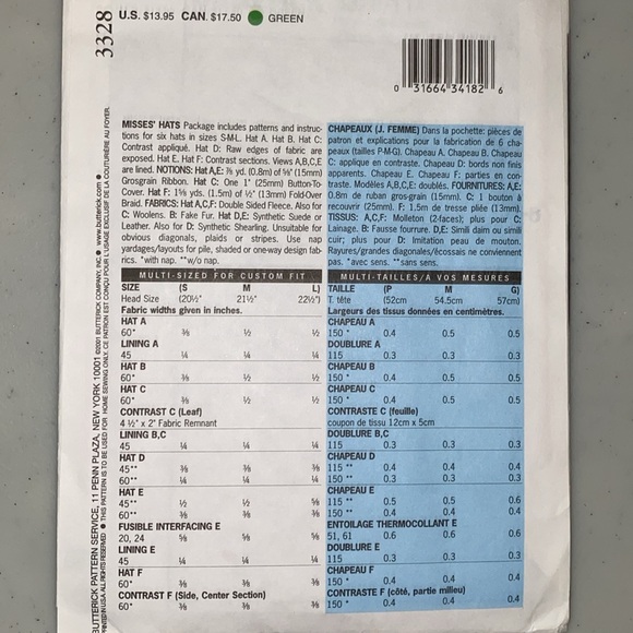Simplicity pattern 8253, Butterick 3328 - Picture 3 of 5